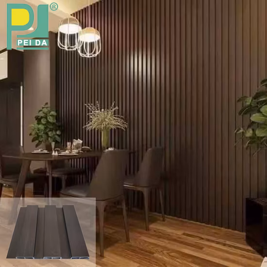 Double Loading Wood Plastic Composite Waterproof Decorative PVC Wall Panels for Shower Bathroom&Ceilings