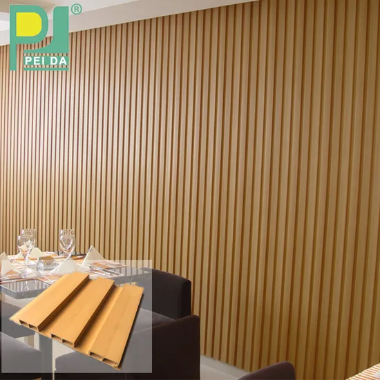 Double Loading Wood Plastic Composite Waterproof Decorative PVC Wall Panels for Shower Bathroom&Ceilings